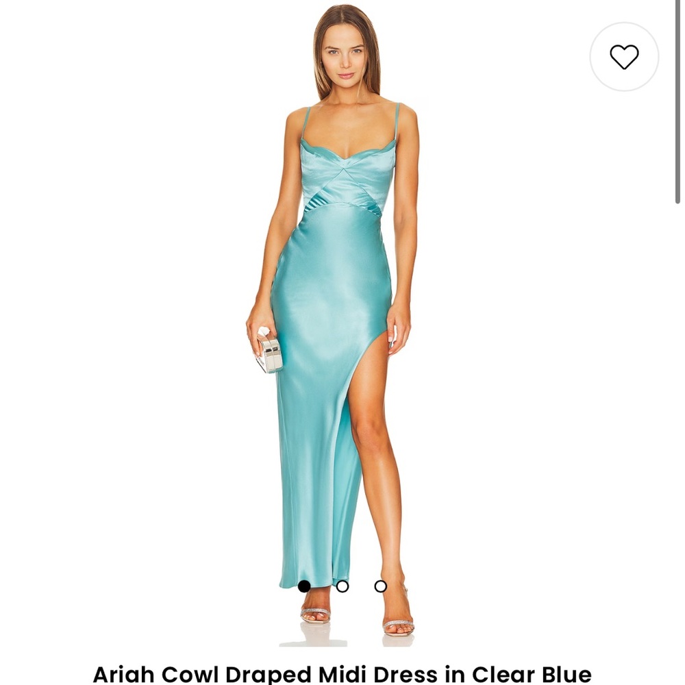 NWT Nicholas Ariah Cowl Draped Midi dress